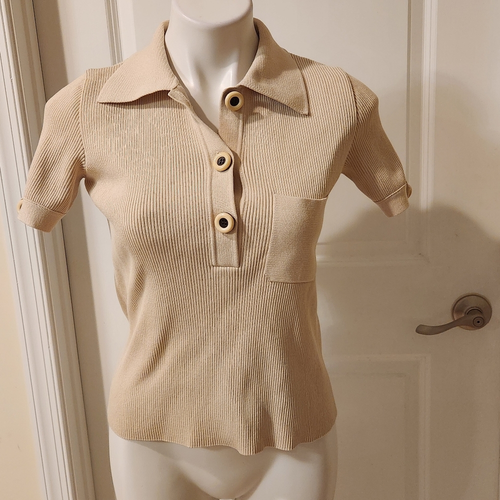 Chloe XS Cream Top